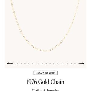 1976 Gold Chain Necklace